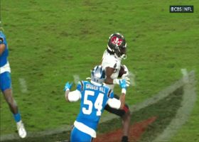 Rachaad White channels Deion Sanders during high-stepping 30-yard run
