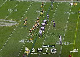 Jordan Love finds Romeo Doubs in open space for 18-yard gain