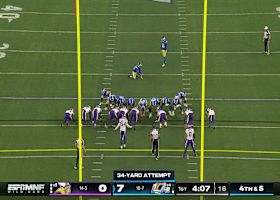 Joshua Karty's first career playoff FG boosts Rams' lead to 10-0 vs. Vikings