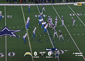 CeeDee Lamb's first reception yields 13 yards