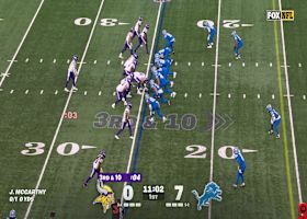 Aaron Jones' screen pass reception gives Vikings red zone access