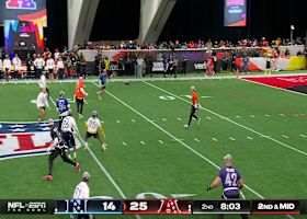 Burrow avoids blitz on big Kincaid catch and run