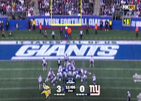 Ben Saul's first NFL field goal attempt is good from 27 yards out