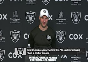 Kubiak, Cousins discuss mentorship in the Raiders' QB room