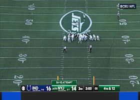 Anders Carlson's 58-yard field goal gives Jets an 17-16 lead vs. Colts