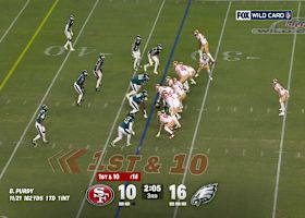 Kyle Juszczyk's 27-yard reception ends in punishing fashion