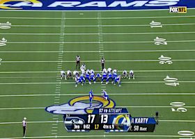 Karty buries 57-yard FG with plenty of leg room to spare