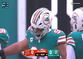 Sieler sacks Burrow for 7-yard loss on third down