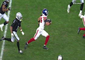 Dane Belton sniffs out Geno Smith's pass for an INT and goes 32 yards the other way