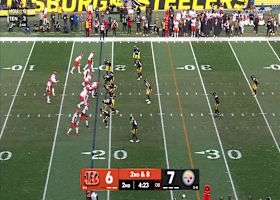 Chase Brown's one-handed catch yields 17-yard gain for Bengals