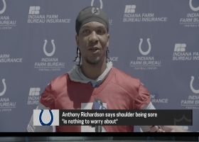 Pelissero: Richardson (shoulder) held out of Colts practice on Thursday | 'The Insiders'