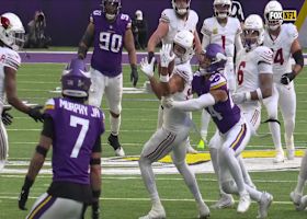 Tipped-pass catch! Michael Wilson's heads-up play yields 13-yard gain vs. Vikings