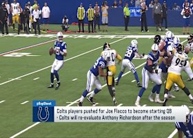 Rapoport: Colts players pushed for Flacco to be starting QB | 'NFL GameDay Morning'