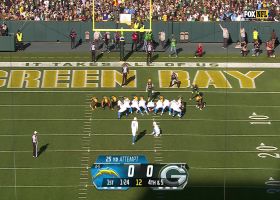 Cameron Dicker's 25-yard FG opens scoring in Chargers-Packers matchup