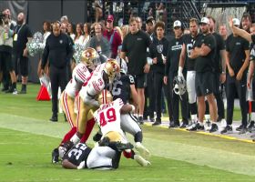 Carter Bradley breaks free of pocket to deliver 18-yard strike to John Samuel Shenker