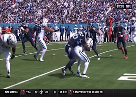 Kenneth Murray Jr. dissects screen pass perfectly for big TFL