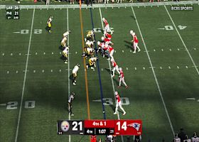 Brandin Echols stops Demario Douglas short of first-down yardage to seal a Steelers' win