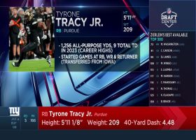 Giants select Tyrone Tracy Jr. with No. 166 pick in 2024 draft