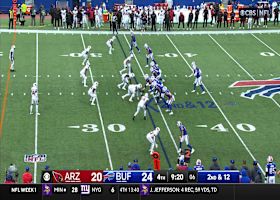 Keon Coleman out positions DB on 28-yard heave from Josh Allen