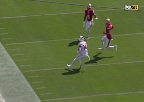 Michael Wilson's first catch vs. 49ers goes for 34-yard gain