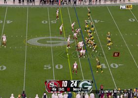 Floyd's second sack of Love forces a Packers punt