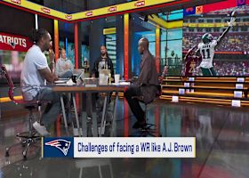 Challenges of facing a WR like A.J. Brown | 'GMFB'