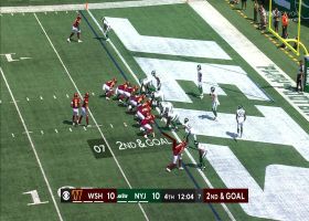 Michael Wiley walks into endzone to reclaim Commanders lead in fourth quarter