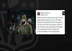 Garafolo: Eagles TE Dallas Goedert is positioned to hit free agency | 'The Insiders'