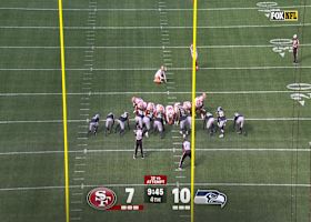 Moody's 32-yard FG ties 49ers-Seahawks at 10-10 in the fourth quarter