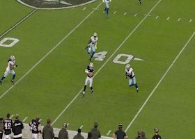 Smith zips 17-yard strike in between Cowboys defenders to Brock Bowers