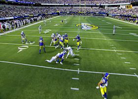 Adebawore and Cross team up to sack Stafford for 9-yard loss