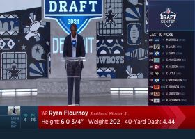 Cowboys select Ryan Flournoy with No. 216 pick in 2024 draft