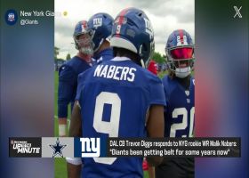 CB Trevon Diggs responds to rookie WR Malik Nabers | ‘Up To the Minute'