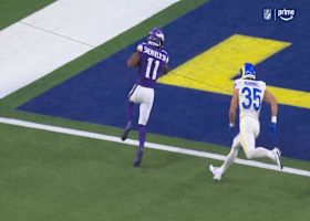 Darnold's second TD pass of first quarter marks Sherfield's first Vikings score