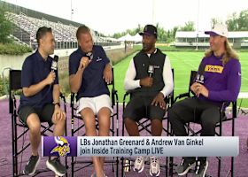 Jonathan Greenard & Andrew Van Ginkel detail Vikings' plan to build on last year's success | 'Inside Training Camp Live'
