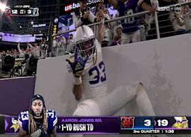 Aaron Jones' seventh TD of 2024 extends Vikings lead