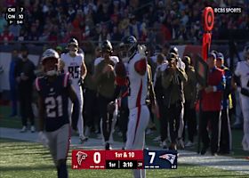 Penix Jr. pinpoints Pitts deep for 22-yard gain