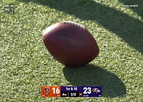 Keaton Mitchell gains another first down for Ravens in closing minutes