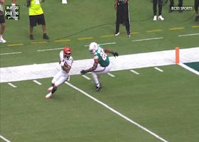 Brown's stop, skirt, and scamper ends with a 9-yard goal-line leap for the TD