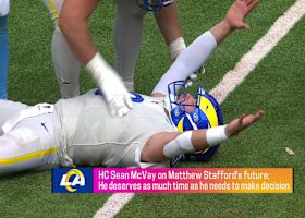 Sean McVay on his extension with Rams, Matthew Stafford's future | 'Super Bowl Live'