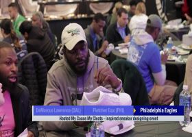 Eagles host 'My Cause My Cleats' inspired sneaker designing event