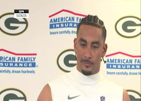 Jordan Love on playing Aaron Rodgers: 'It was fun to go against him'