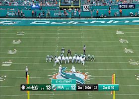 Jason Sanders' 57-yard booming FG recaptures Dolphins lead at halftime