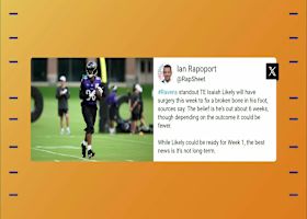 Ravens TE Isaiah Likely to have surgery on broken bone in foot | 'GMFB'