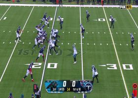 Levis fires his first pass to Hopkins for 19-yard gain