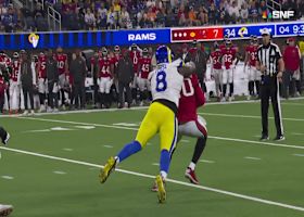 Jared Verse's relentless rush drops Bridgewater for a 12-yard sack