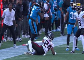 Dalton's 17-yard dime to Diontae Johnson gets Panthers into ATL territory