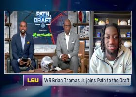LSU WR prospect Brian Thomas Jr. joins 'Path to the Draft' on eve of Round 1