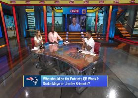 Who should be Patriots QB Week 1: Drake Maye or Jacoby Brissett? | 'GMFB'