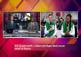 Kirk Cousins and K.J. Osborn react to viral NFL Honors moment | 'Super Bowl Live'
